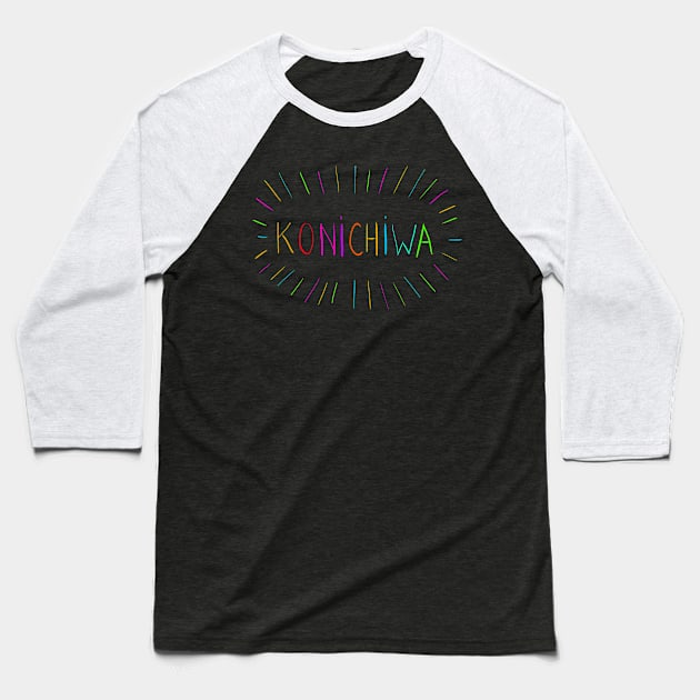 konichiwa Baseball T-Shirt by kharmazero
